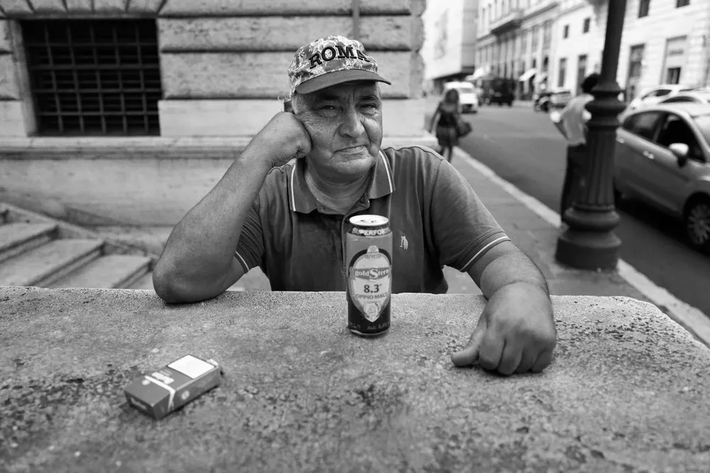 Street portraits — photograph by Eolo Perfido