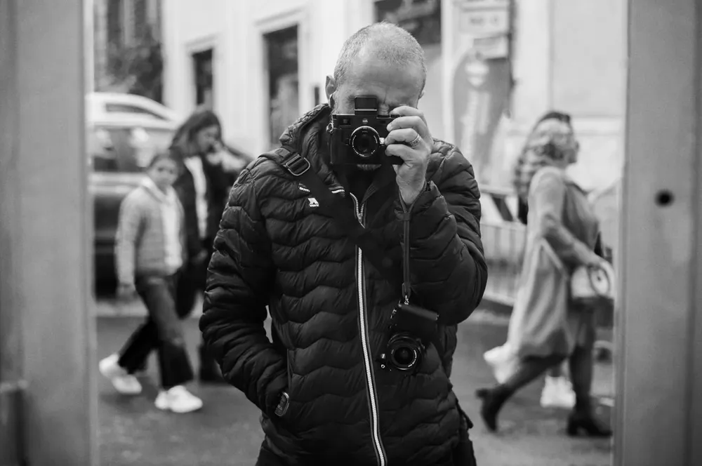 Self-portraits — photograph by Eolo Perfido