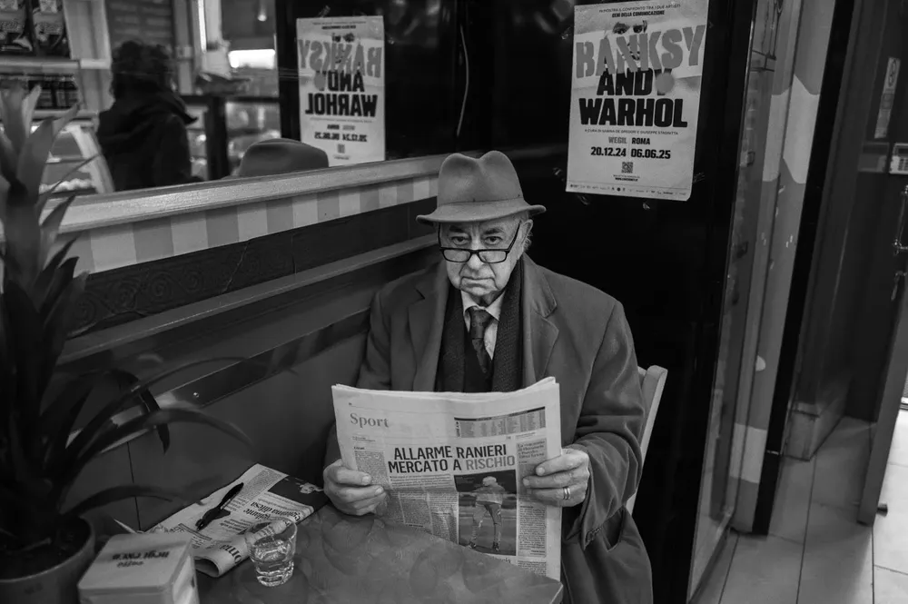 Reading — photograph by Eolo Perfido