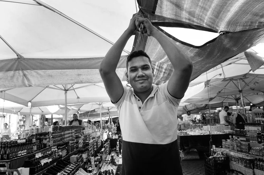 Street portraits — photograph by Eolo Perfido