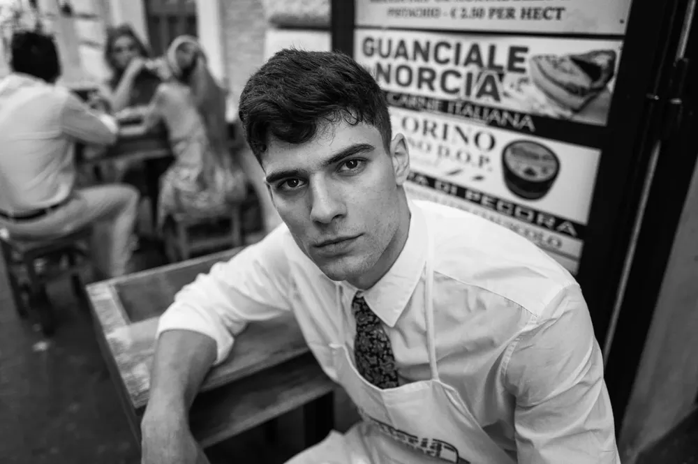 Street portraits — photograph by Eolo Perfido
