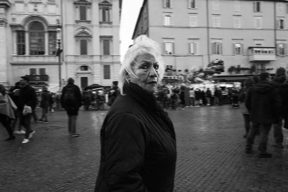 Street portraits — photograph by Eolo Perfido