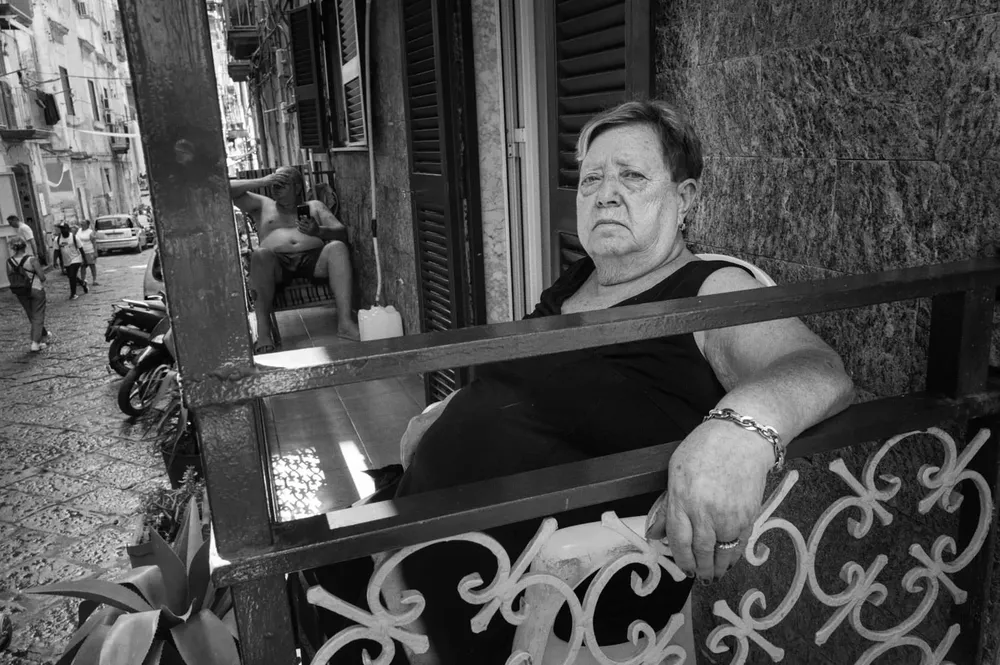 Street portraits — photograph by Eolo Perfido