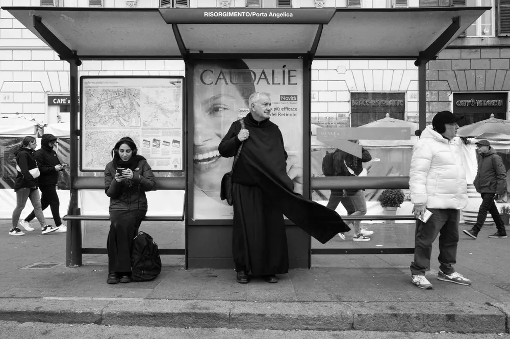 Priests & nuns — photograph by Eolo Perfido