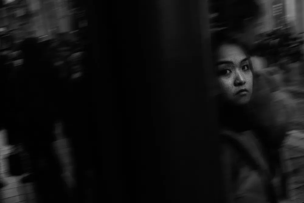 Street portraits — photograph by Eolo Perfido
