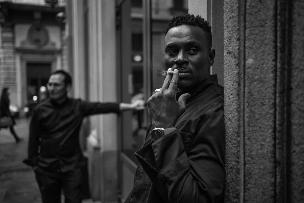 Smokers — photograph by Eolo Perfido