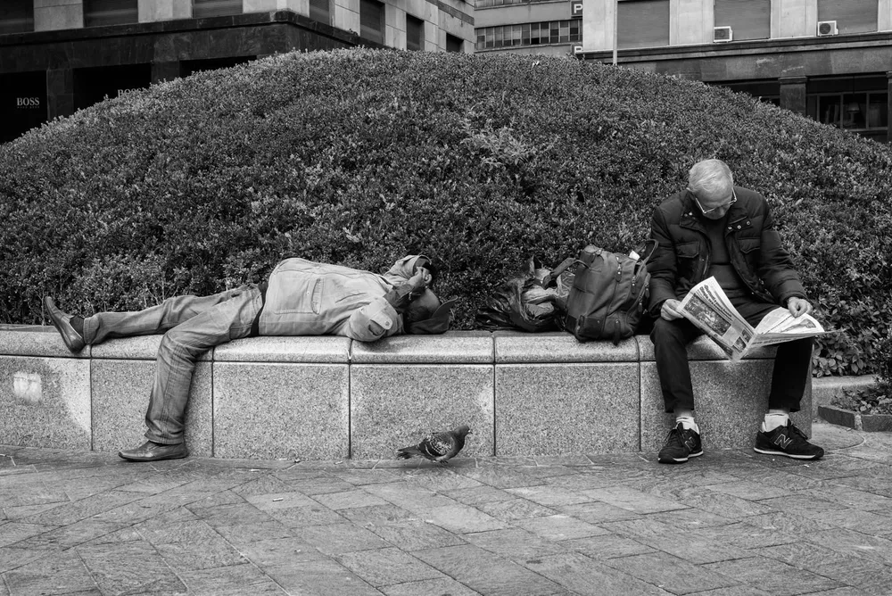 Reading — photograph by Eolo Perfido