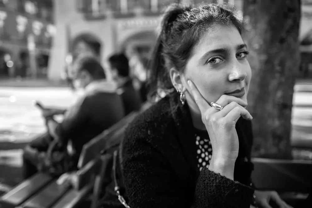 Street portraits — photograph by Eolo Perfido