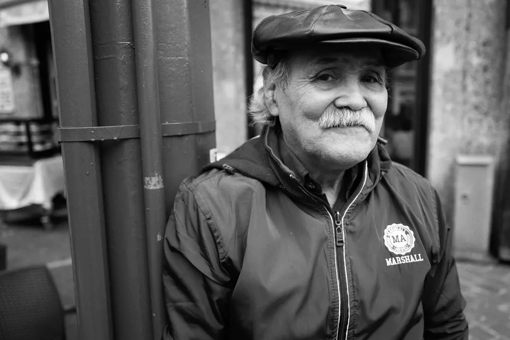 Street portraits — photograph by Eolo Perfido