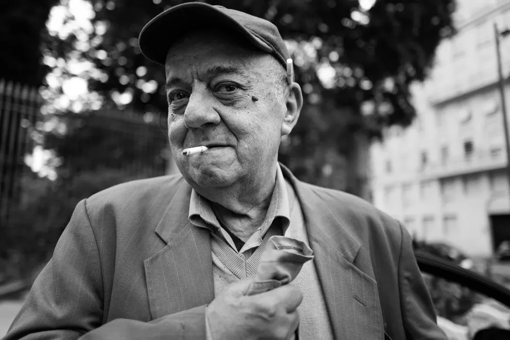 Street portraits — photograph by Eolo Perfido