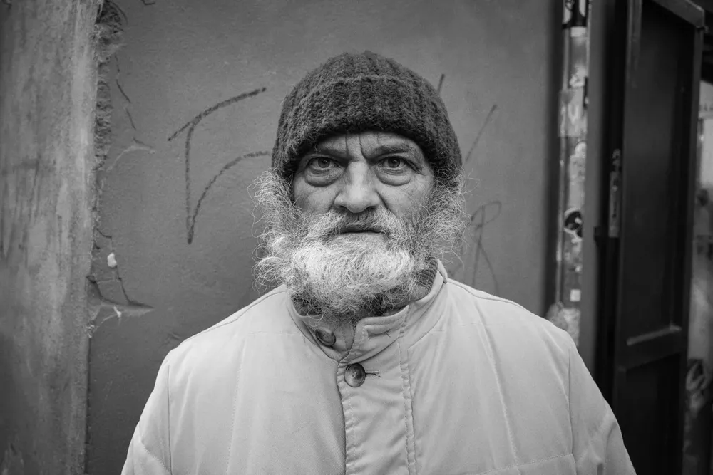 Street portraits — photograph by Eolo Perfido