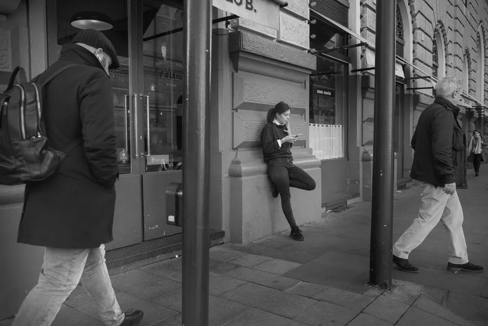 Street photography — photograph by Eolo Perfido