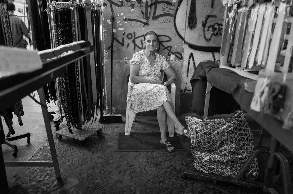 Street portraits — photograph by Eolo Perfido