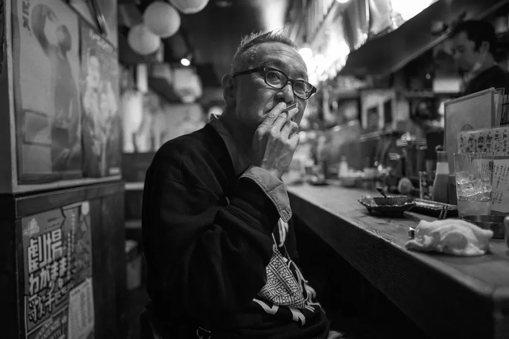 Smokers — photograph by Eolo Perfido