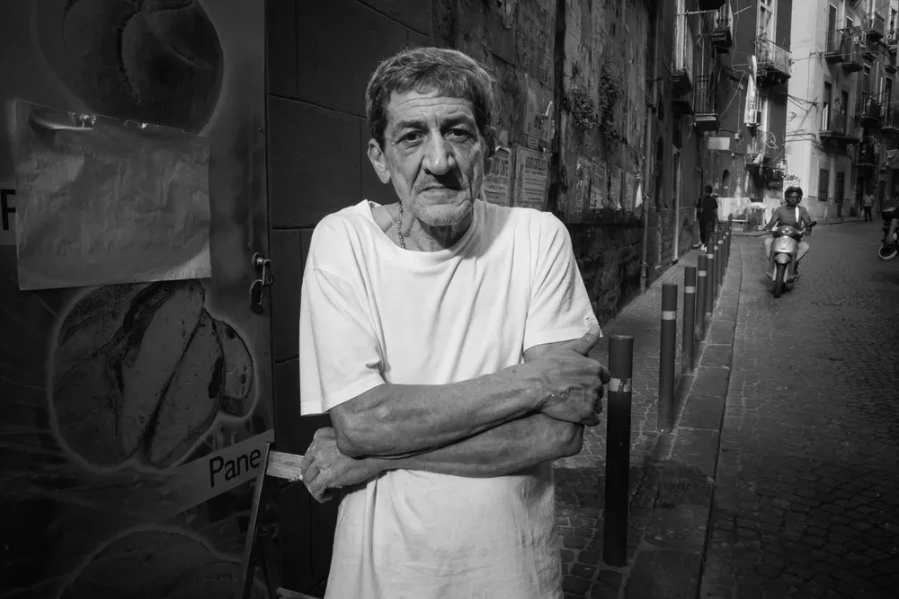 Street portraits — photograph by Eolo Perfido