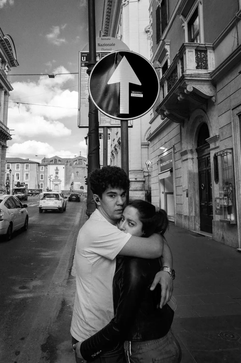 Street portraits — photograph by Eolo Perfido