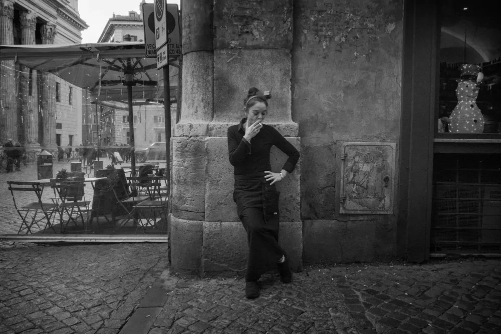 Street portraits — photograph by Eolo Perfido
