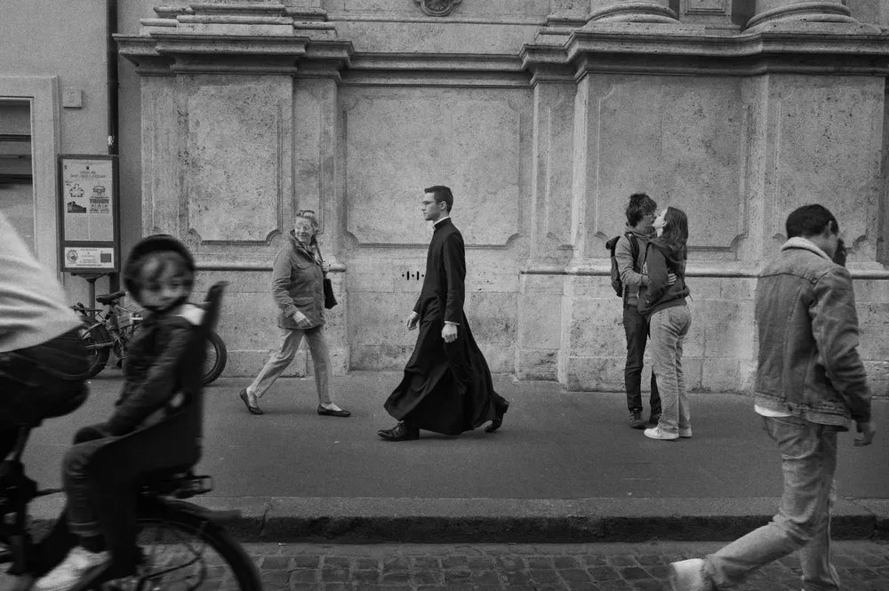 Priests & nuns — photograph by Eolo Perfido