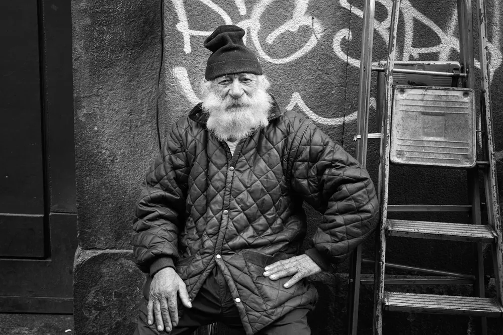 Street portraits — photograph by Eolo Perfido