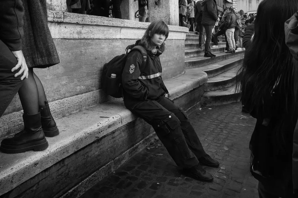 Street portraits — photograph by Eolo Perfido