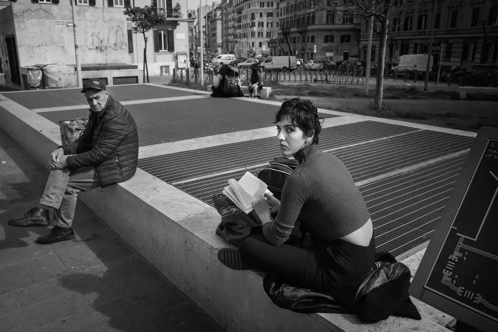 Reading — photograph by Eolo Perfido