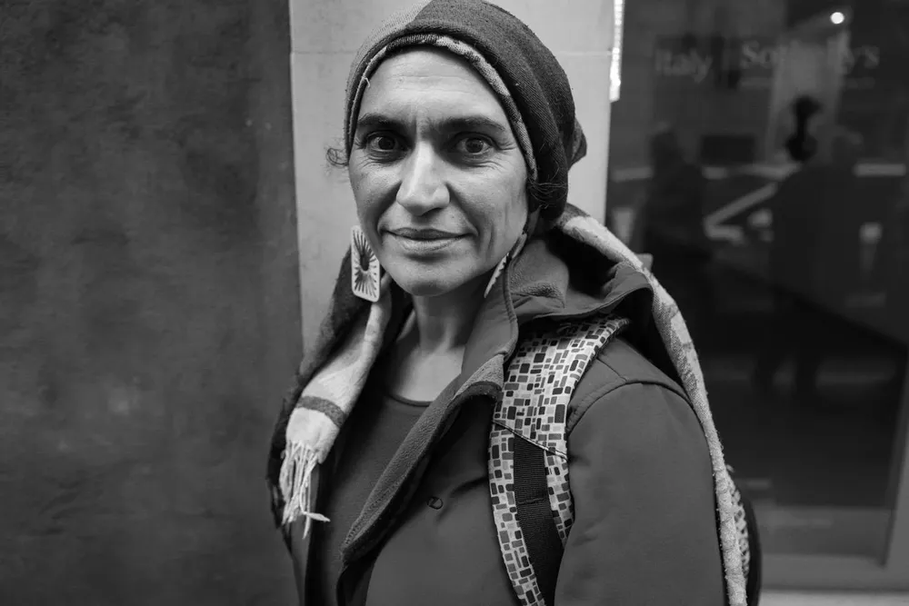 Street portraits — photograph by Eolo Perfido