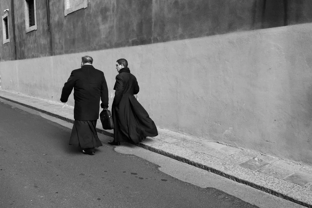 Priests & nuns — photograph by Eolo Perfido