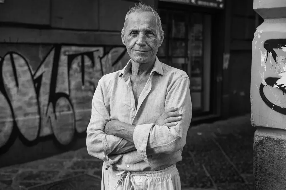 Street portraits — photograph by Eolo Perfido