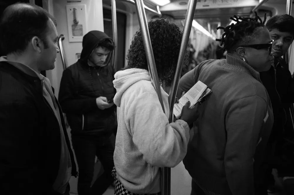 Reading — photograph by Eolo Perfido