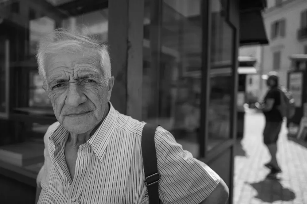 Street portraits — photograph by Eolo Perfido