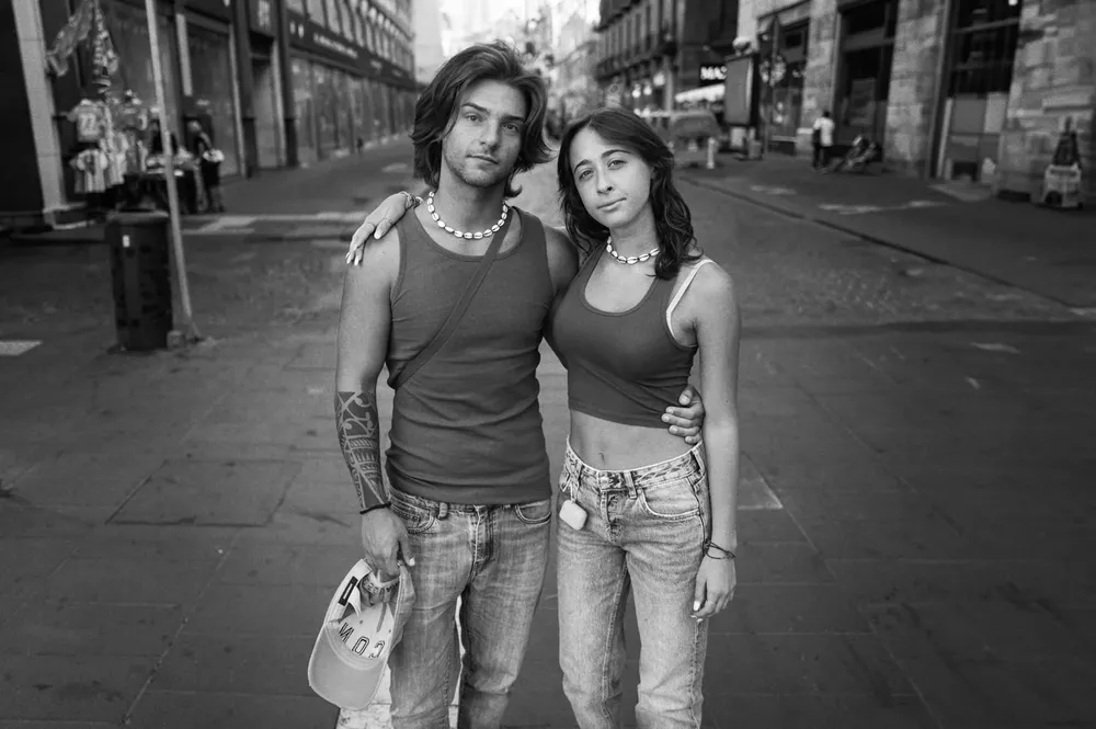 Street portraits — photograph by Eolo Perfido