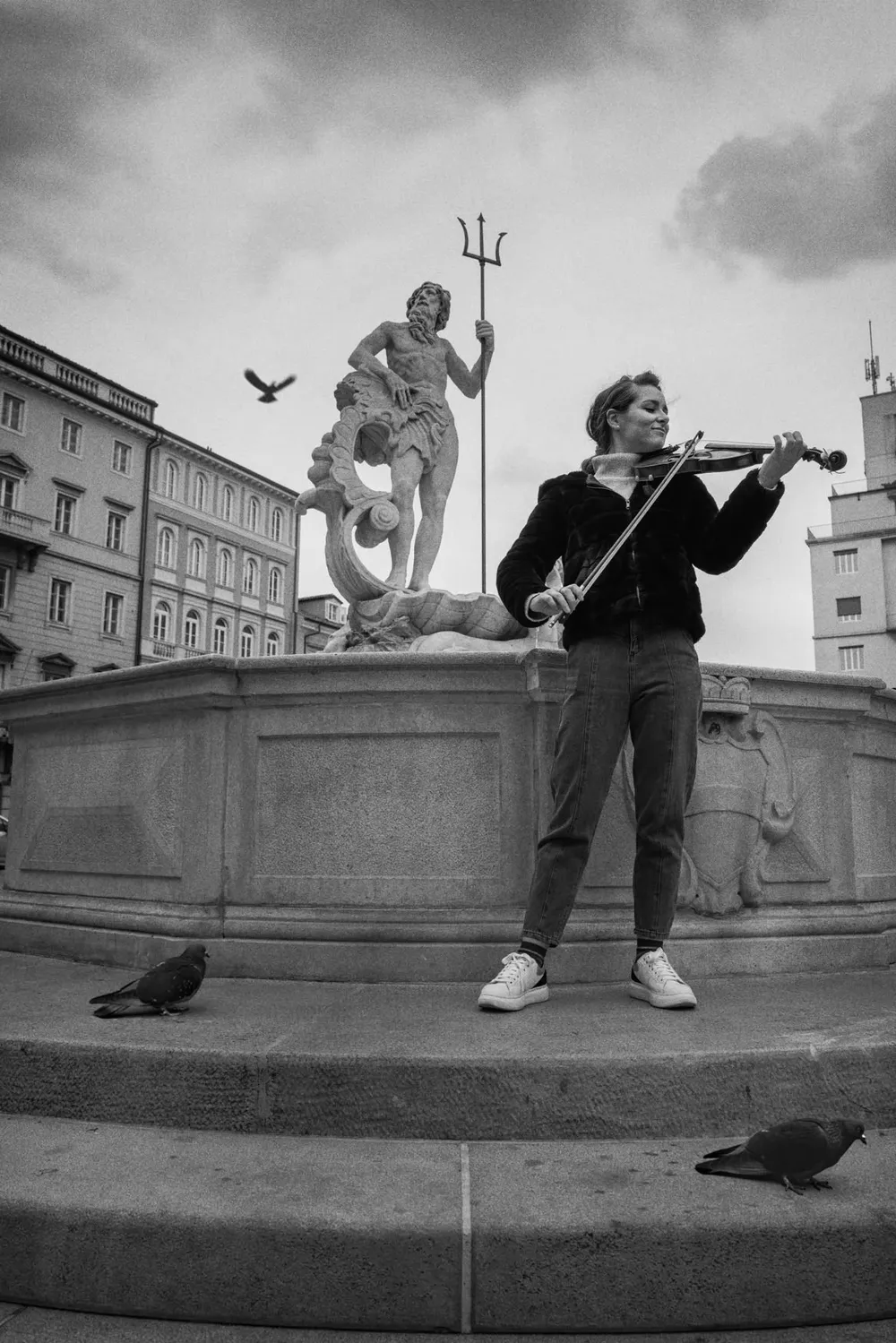 Street portraits — photograph by Eolo Perfido