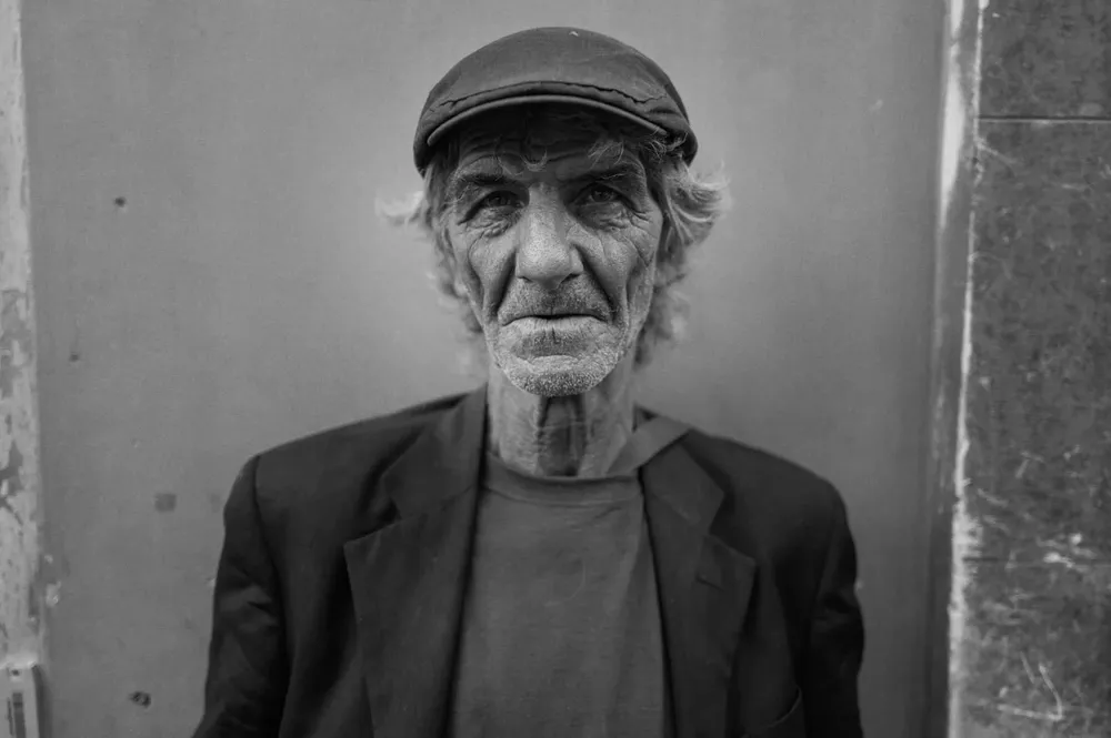 Street portraits — photograph by Eolo Perfido