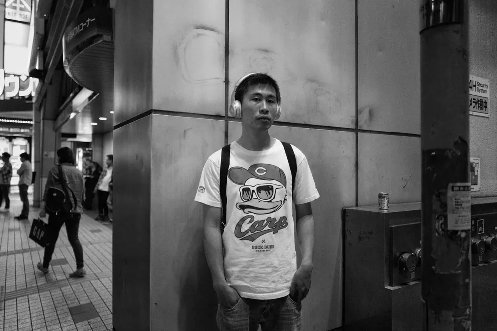 Street portraits — photograph by Eolo Perfido