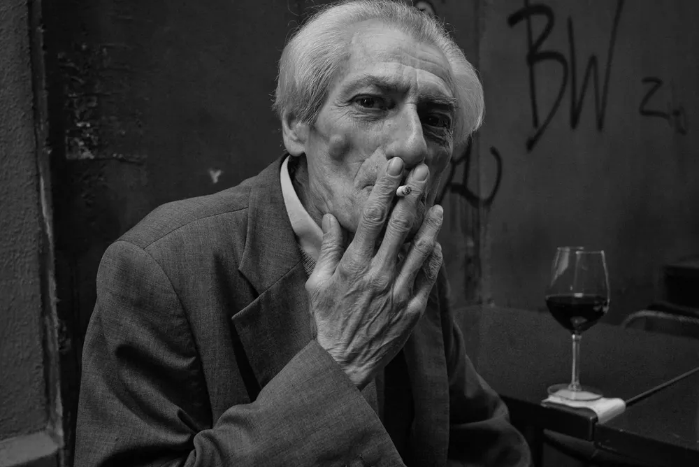 Smokers — photograph by Eolo Perfido