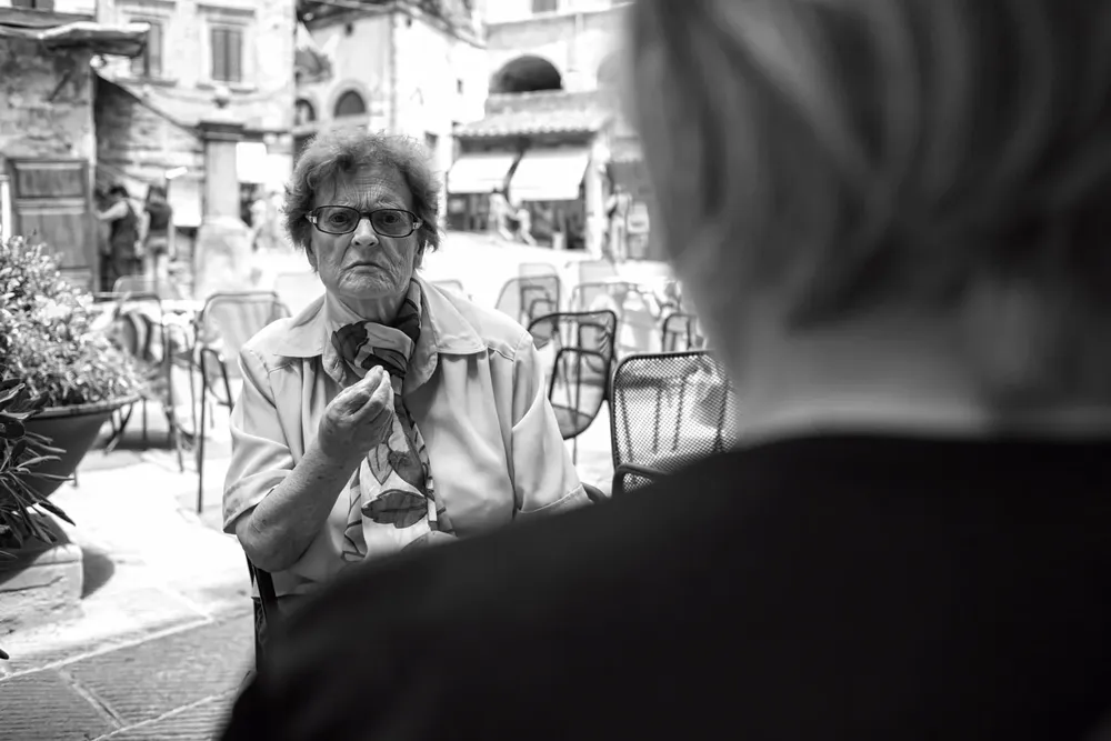 Street portraits — photograph by Eolo Perfido