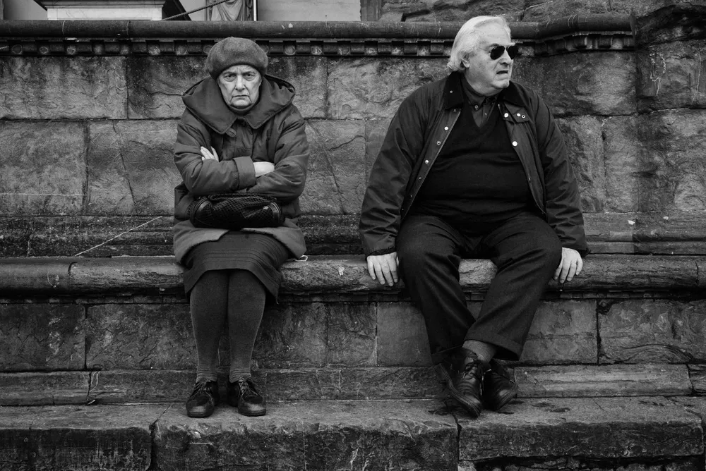 Street portraits — photograph by Eolo Perfido