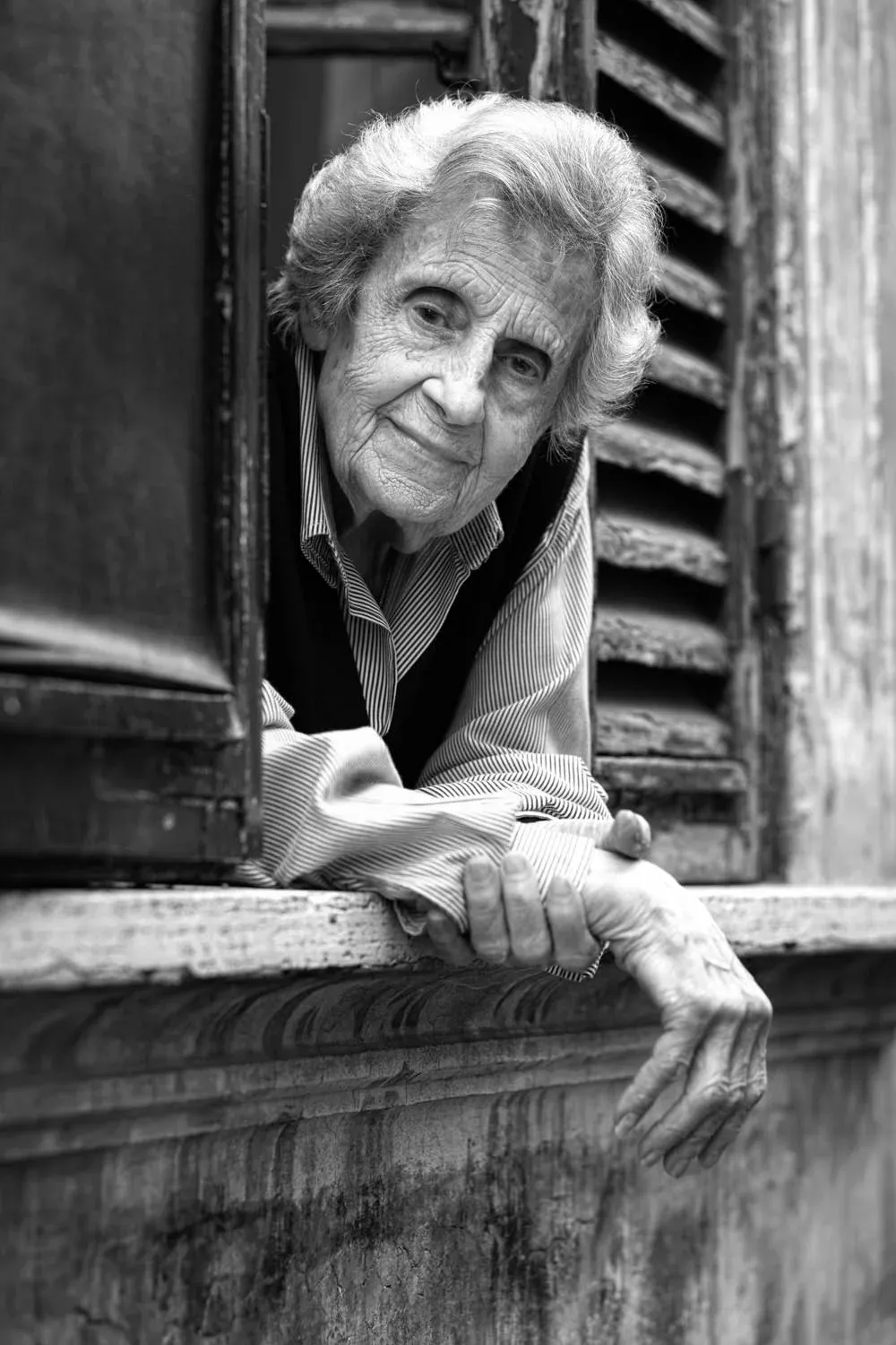Street portraits — photograph by Eolo Perfido