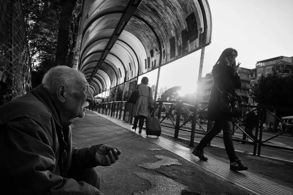Street photography — photograph by Eolo Perfido