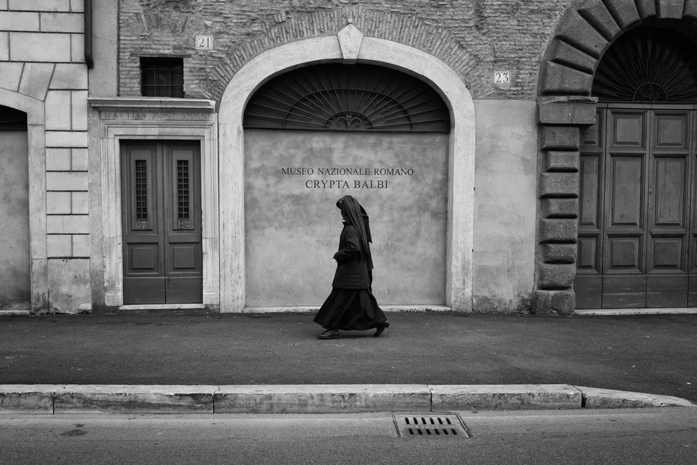 Priests & nuns — photograph by Eolo Perfido