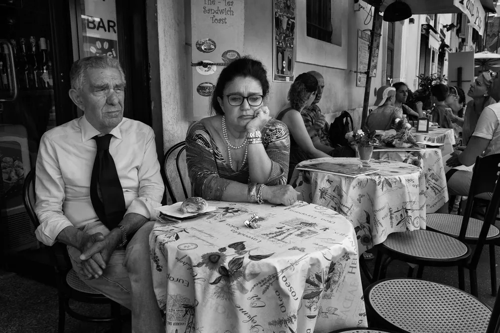 Street portraits — photograph by Eolo Perfido