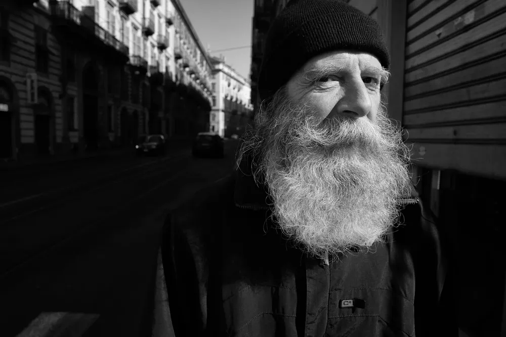 Street portraits — photograph by Eolo Perfido