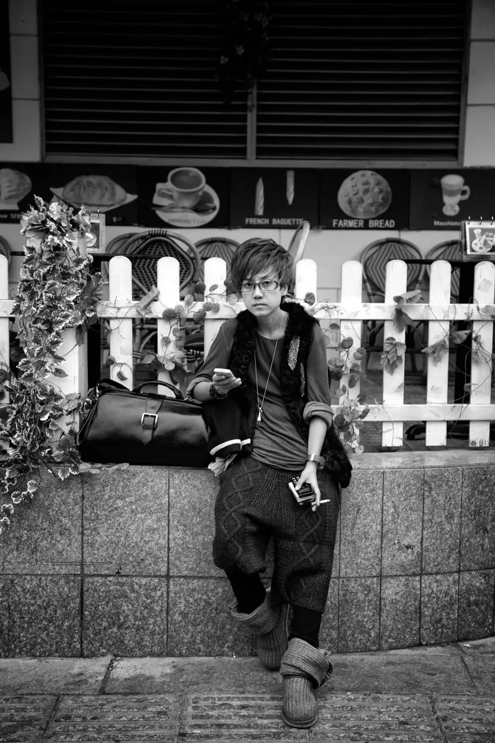Smokers — photograph by Eolo Perfido