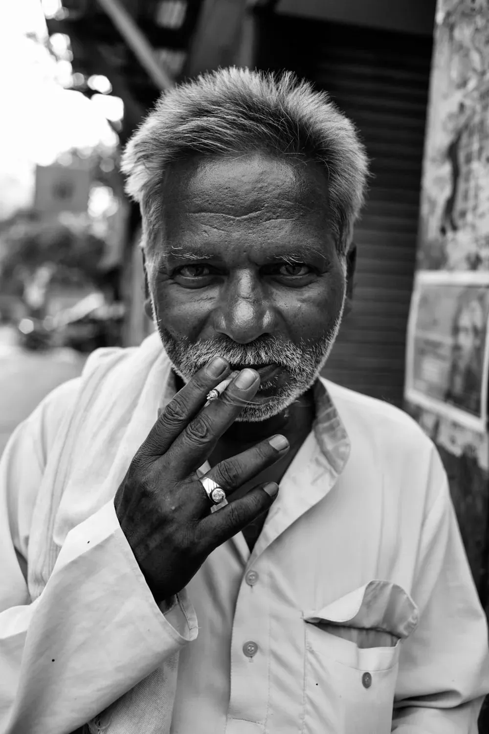 Smokers — photograph by Eolo Perfido
