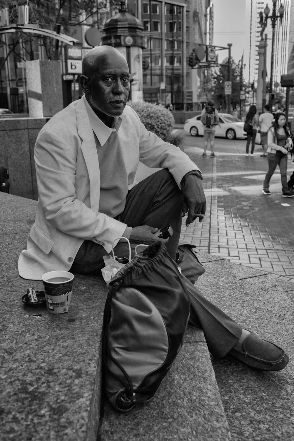 Street portraits — photograph by Eolo Perfido