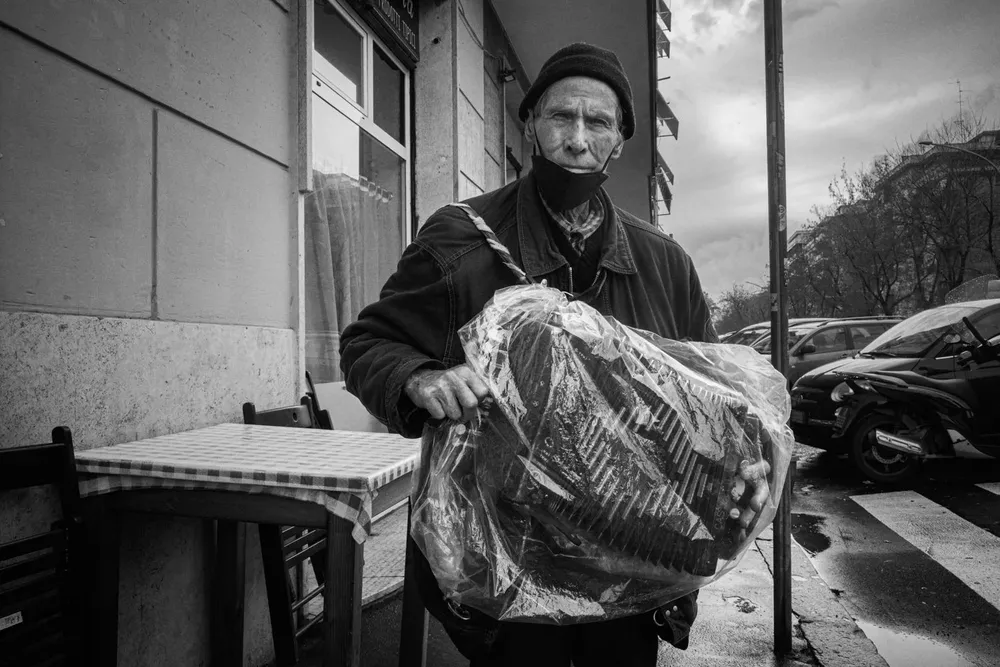 Street portraits — photograph by Eolo Perfido