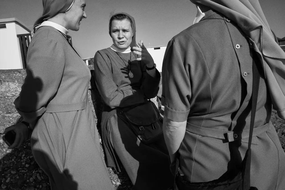 Priests & nuns — photograph by Eolo Perfido