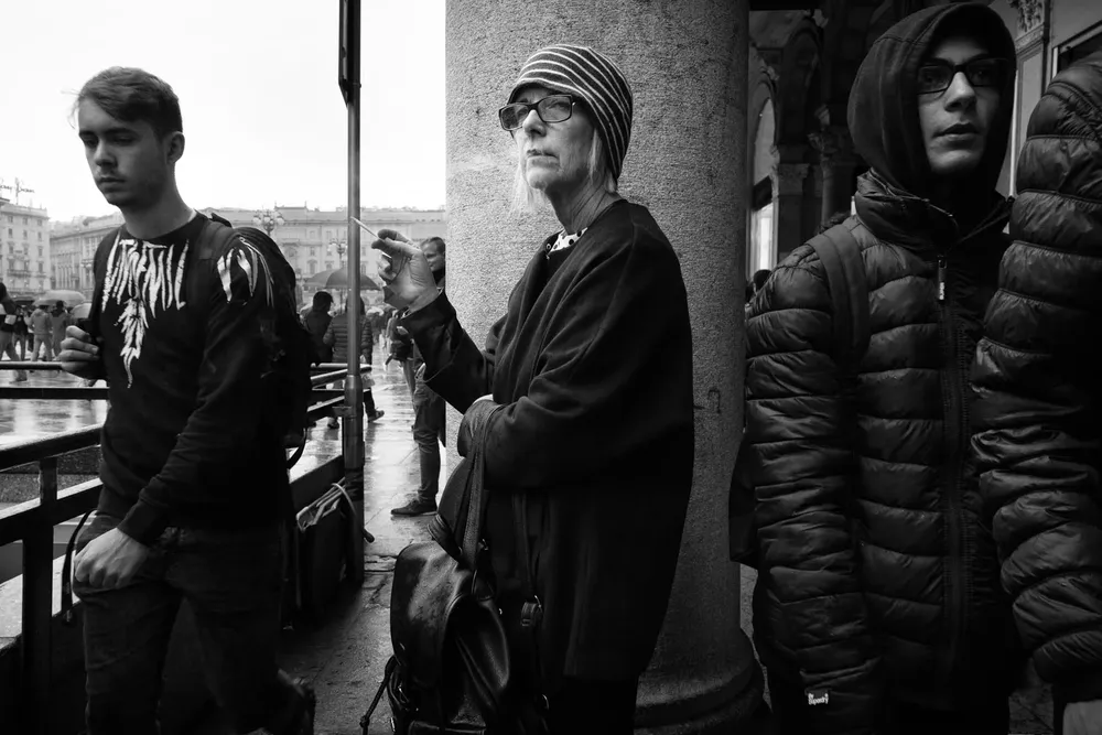Street photography — photograph by Eolo Perfido