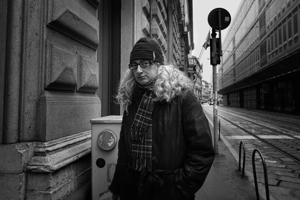 Street portraits — photograph by Eolo Perfido