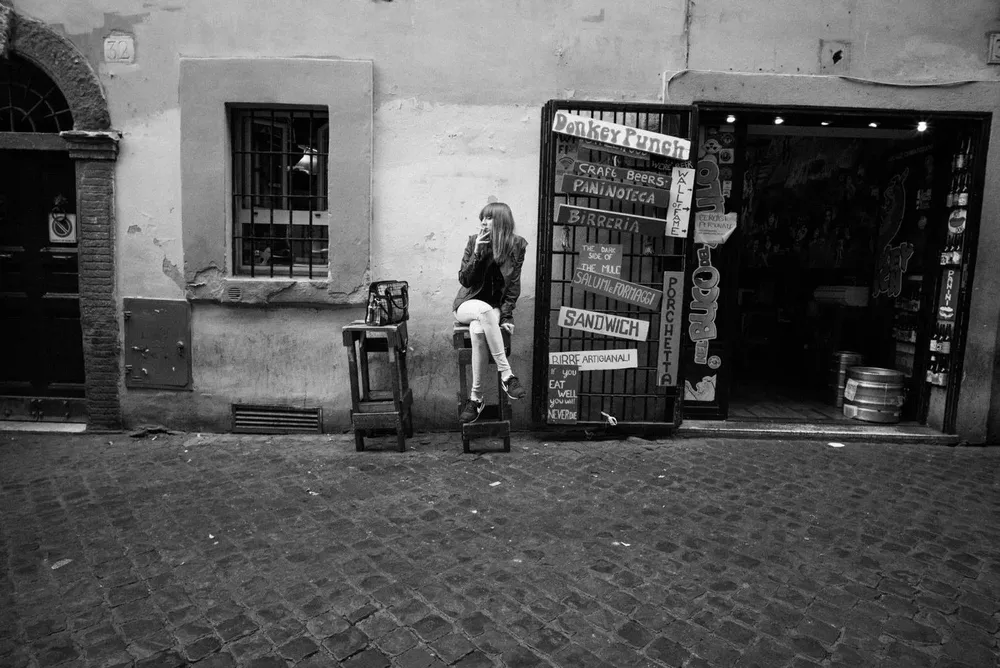 Smokers — photograph by Eolo Perfido